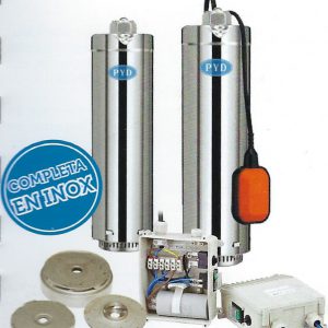 Bomba sumergible SUB208  5" INOX  PYD